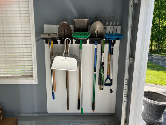Fall Garage & Shed Cleaning – Using the TRAPAWAY Wall Rack to Streamline the Process - TRAPSKI, LLC