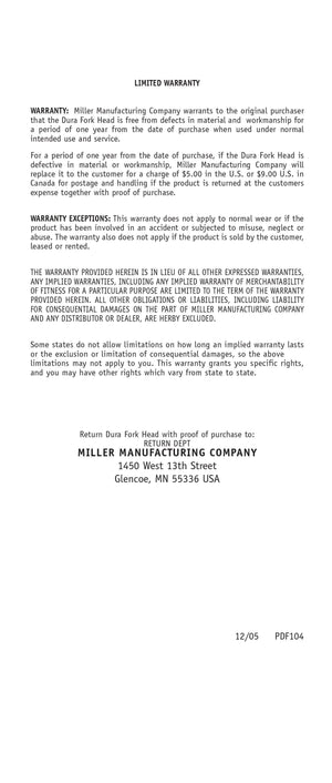 Little Giant DuraFork Plastic Outdoor Lawn and Garden Bedding Fork, Hot Pink