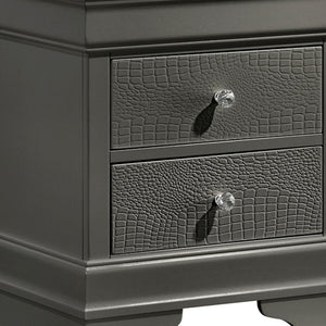 Blaze - 2 Drawer Modern Nightstand