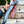 Damascus Kukri Bowie Knife Wenge Wood Full Tang