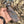 SS Damascus Stag Skinner Knife with Custom Leather Sheath-0047