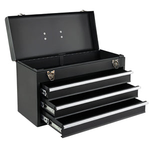 465-Piece Mechanics Tool Set with 3-Drawer Heavy Duty Metal Box Repair Tool Kit