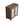 Rustic Natural Aged Brown Solid Wood Transitional Storage Cabinet – 31.89'