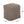 Amuleto Hand Loomed Cotton Pouf - Dark Gray / Brown