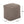 Amuleto - Hand Loomed Cotton Pouf - Dark Gray / Brown