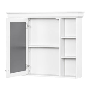 Wall Mounted Bathroom Storage Cabinet With Mirror Door