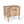Stylish Style 2 Drawer 2 Door Cabinet, Mango Wood - Natural