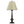 Table Lamps With Cone Shade (Set of 2) - Beige / Brown