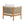 Outdoor Club Chair with Acacia Wood Frame in Teak Look
