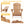 Wooden Outdoor Folding Adirondack Chair Set of 2, Honey Brown