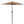 7.5 Ft Patio Umbrella with Push Button Tilt and Crank Mechanism