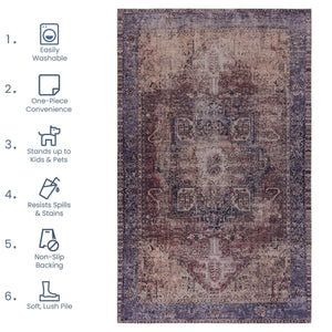 Maval - Area Rug Washable