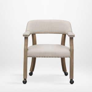 Monroe - Dining And Game Chair - Beige