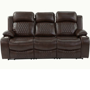 Power Motion Living Room Set With USB Port, Adjustable Headrest, Cup Holder