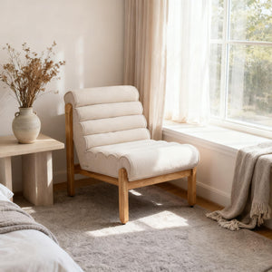 Fluffy Accent Chair Dark