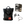 HuntEmUp Hunting Dog Essentials Training Kit - Large Black and White Flasher 6pc + Mesh Bumper Bag + Whistle & Lanyard + Training Chain