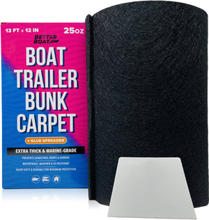Boat Trailer Bunk Carpet for Bumpers