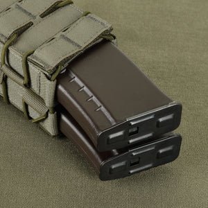 M-Tac Double Open Top AR/AK Mag Pouch Laser Cut
