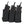M-Tac Elastic Triple Mag Pouch Elite Laser Cut