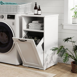 Laundry Cabinet with 1 Removable Liner Bag