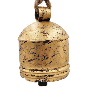 Iron Hanging Bell Set of 4 Decorative Ornaments with Durable Construction - Iron