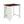 Graham - 3 Piece Small Space Counter Height Dining Table With Shelves And 2 Chairs (Set of 3)