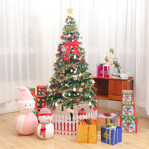 5ft Artificial Christmas Tree with LED Lights - Green