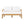 Outdoor 4-Seater Acacia Wood Patio Chat Set, Beige + Natural