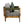 [Set of 2] Acacia Wood Outdoor Club Chair with Rope Accents