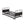 Twin Size Daybed Platform Bed Frame With Trundle Built In Casters - Black