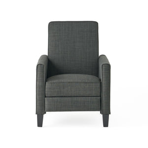 Upholstered Push Back Recliner Chair For Living Room