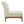 Upholstered Accent Chair - Beige / Walnut