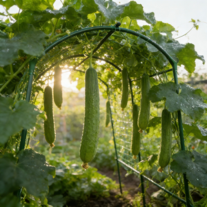 Heavy Duty 20mm Large Diameter Metal Cucumber & Loofah Trellis