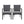Corsica Dining Chair Set of 2