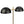 Nova - Hydro Table Lamp With On / Off Switch Double Lamp - Black / Gold / Marble