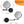 Rechargeable Wall Mounted Makeup Mirror 8'' Magnifying Mirror