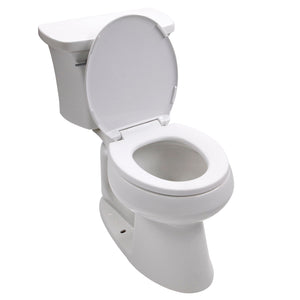 UltraTouch 01811 12 Watt 12 Volt UL Listed Round Bowl White Heated Toilet Seat - TRAPSKI