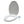 UltraTouch 01911 12 Watt 12V UL Listed Elongated Bowl White Heated Toilet Seat - TRAPSKI