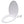 UltraTouch 01911 12 Watt 12V UL Listed Elongated Bowl White Heated Toilet Seat - TRAPSKI