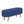 Ottoman Oval Storage Bench With Rubber Wood Legs