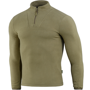 M-Tac Delta Fleece Jacket - Tactical Underwear Top Sweater 1/4 Zip - TRAPSKI