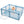 Baby Playpen Extra Large Kids Activity Center Safety Play-Blue
