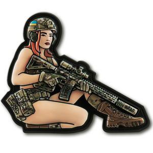M-Tac Morale Patch Tactical Girl