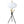 Clarendon - Orb Shade Tripod Table Lamp Desk & Bedside Lamp - Black