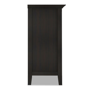Amherst - 2 Door Storage Cabinet & Adjustable Shelving - Brown
