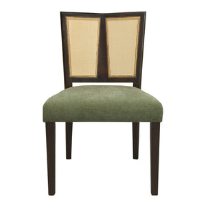 Mid Century Rattan Dining Chair Without Arms Set