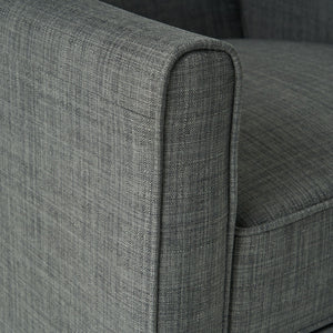 Upholstered Push Back Recliner Chair For Living Room