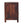 Solid Wood Arched Edge 2 Drawer Media Unit