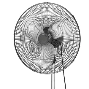18" Industrial Pedestal Fan 3-Speed Oscillating Fan with Adjustable Height