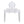Luxury Vanity Desk With Round Mirror Height Adjustable Dressing Table Set Engineered Wood - Silver